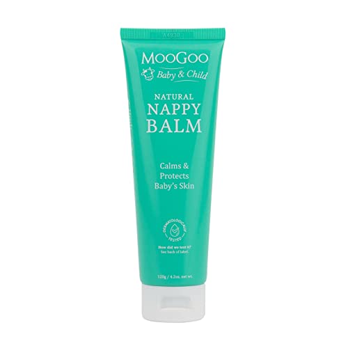 Moogoo Nappy Balm For Soothing And Protecting Baby Skin 120G