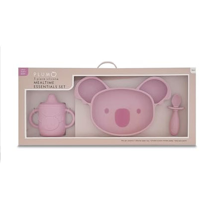 Plum 3 Piece Mealtime Essentials Set Berry