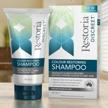 Restoria Discreet Colour Restoring Shampoo 147ml - OhYouLuckyDuck.com.au