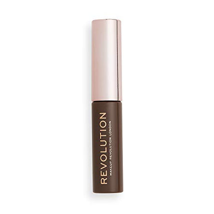 Revolution Beauty Brow Gel for Defined Eyebrows Medium Brown