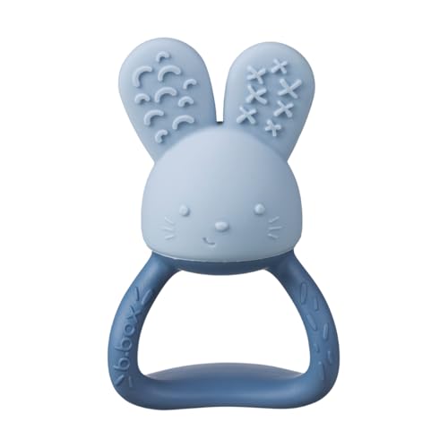 b.box Chill And Fill Teether For Sore Gums Lullaby Blue