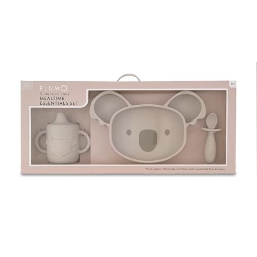 Plum 3 Piece Mealtime Essential Set Sand