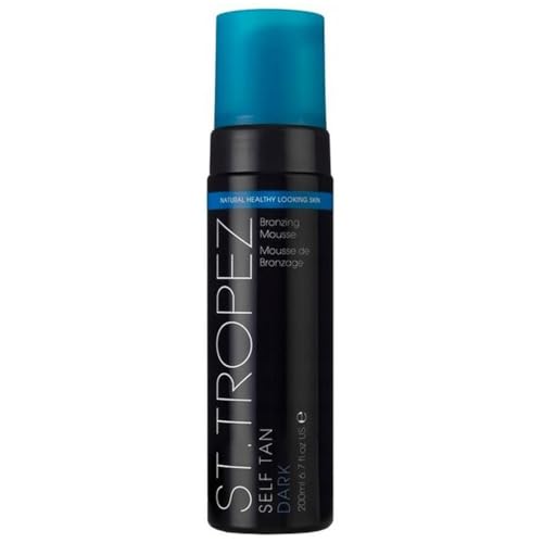 St Tropez Self Tan Dark Bronzing Mousse for a Natural Looking Tan 200ML