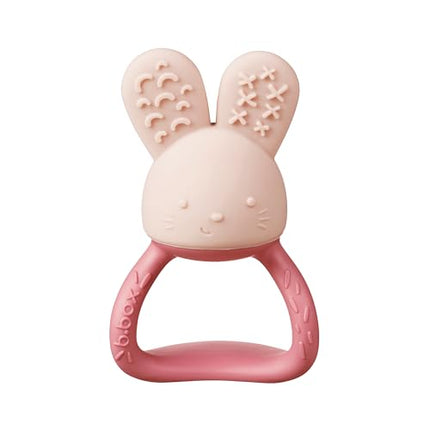 b.box Chill And Fill Teether For Soothing Baby Gums Blush