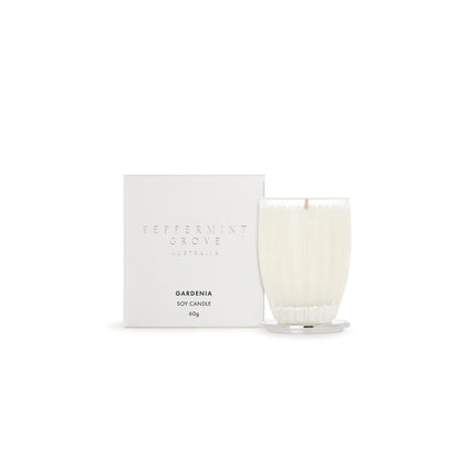Peppermint Grove Australia Gardenia Soy Wax Scented Candle 60G