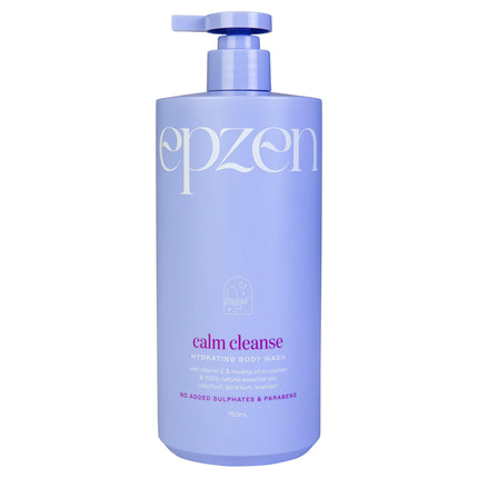 EpZen Calm Cleanse Hydrating Body Wash 750ml