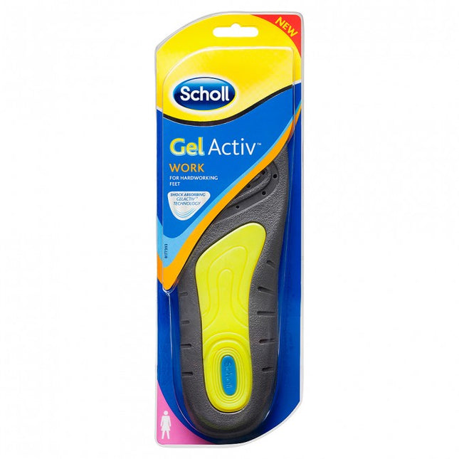 Scholl Gel Activ Work Insoles For Women - OhYouLuckyDuck.com.au