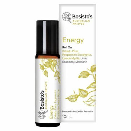 Bosistos Native Energy Roll on 10ML - OhYouLuckyDuck.com.au