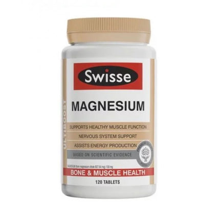 Swisse Ultiboost Magnesium 120 Tablets - OhYouLuckyDuck.com.au
