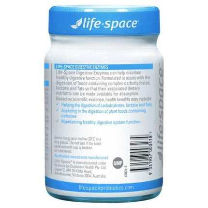 Life Space Digestive Enzymes Capsules 60 - OhYouLuckyDuck.com.au