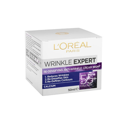 LOréal Paris Wrinkle Expert 55+ Anti Wrinkle Restoring Night Cream 50ML