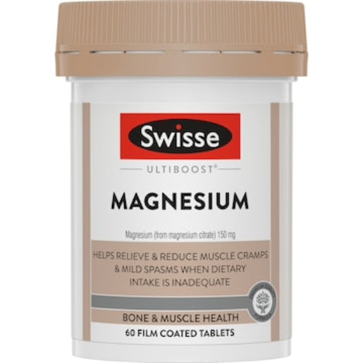 Swisse Ultiboost Magnesium 60 Tablets