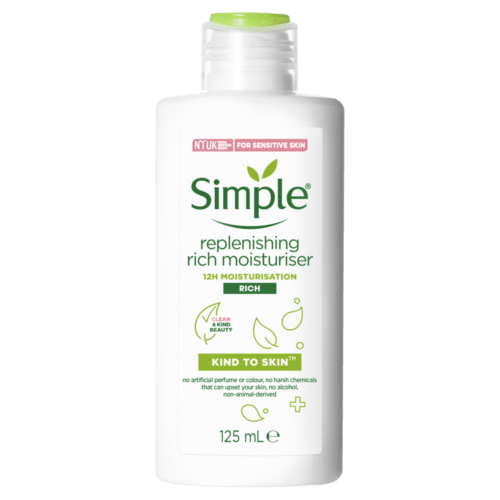Simple Kind To Skin Rich Moisturiser Replenishing 125ml - OhYouLuckyDuck.com.au