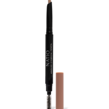 Natio Angled Eyebrow Pencil Light Brown 0.2g - OhYouLuckyDuck.com.au