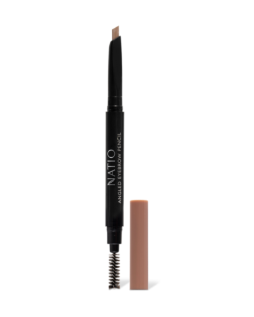 Natio Angled Eyebrow Pencil Light Brown 0.2g - OhYouLuckyDuck.com.au