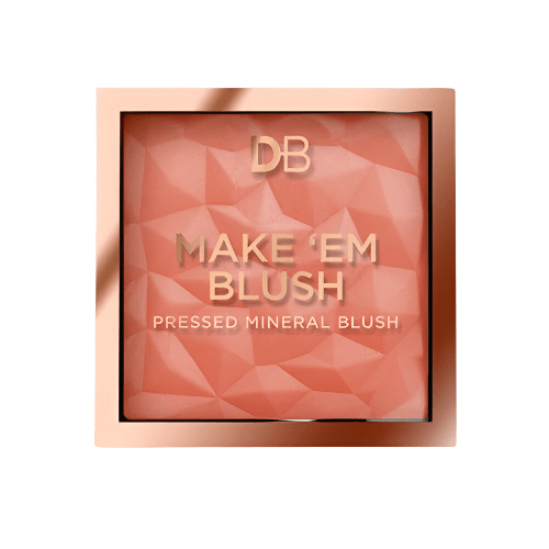 DB Make Em Blush Pressed Mineral Blush Peach Glow - OhYouLuckyDuck.com.au