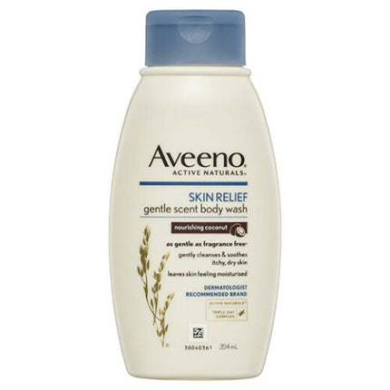Aveeno Skin Relief Gentle Scent Body Wash 354mL - OhYouLuckyDuck.com.au