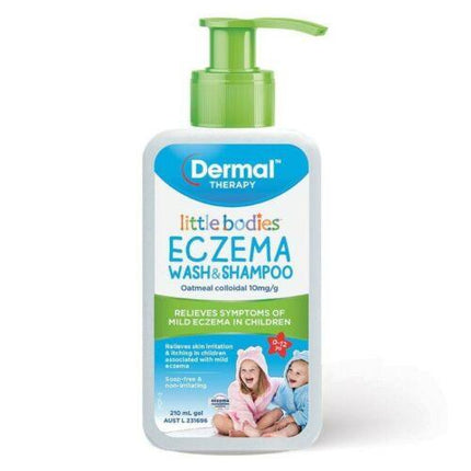 Dermal Therapy Little Bodies Eczema Wash & Shampoo 210ml - OhYouLuckyDuck.com.au