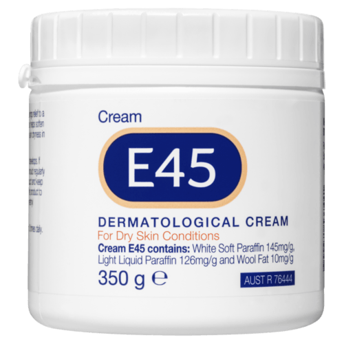 E45 Moisturising Cream for Dry Skin & Eczema - 350g - OhYouLuckyDuck.com.au