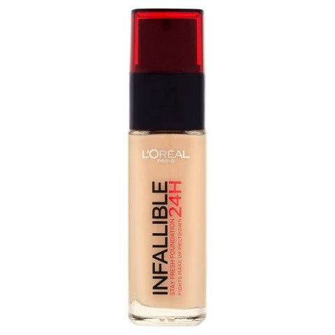 L'Oreal Paris Infallible Stayfresh 24H Foundation, No.145 Rose Beige, 30ml
