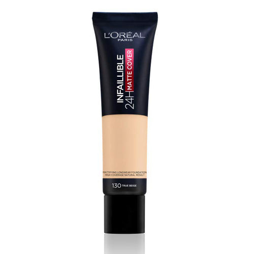 Loreal Infall Matte Foundation 130 True Beige - OhYouLuckyDuck.com.au