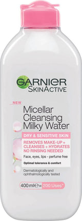 Garnier Micellar Cleansing Milky Water 400ML - OhYouLuckyDuck.com.au