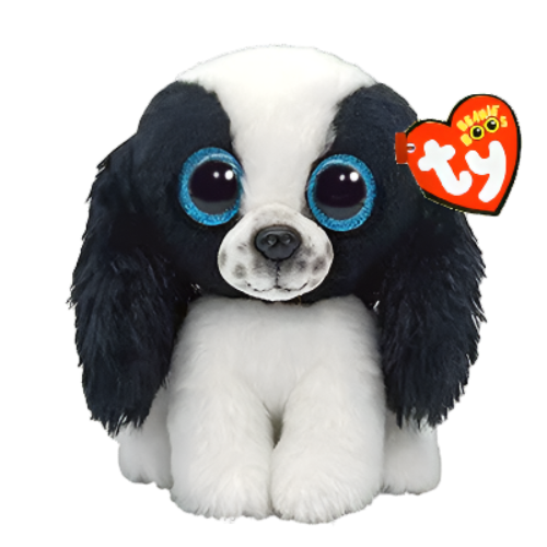 Ty Beanie Boos Sissy Black/White Dog