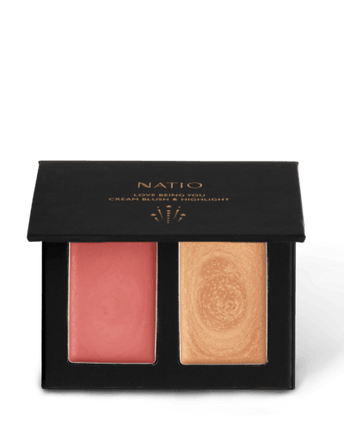 Natio Love Being You Cream Blush & Highlight - OhYouLuckyDuck.com.au
