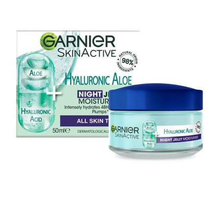 Garnier Skin Active Hyaluronic Aloe Night Gel Cream 50ML