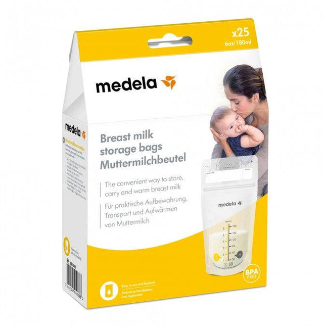 Medela Breast Milk Storage Bags 25Pk - OhYouLuckyDuck.com.au