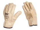 Rhino Gloves Gold Leather Large