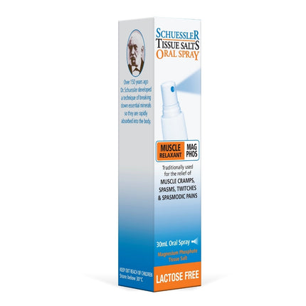 Martin & Pleasance Schuessler Tissue Salts Muscle Relaxant Oral Spray 30mL