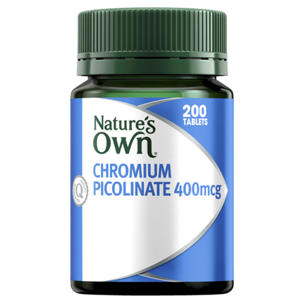 Natures Own Chromium PICO 200 for Blood Glucose Support 100 Capsules