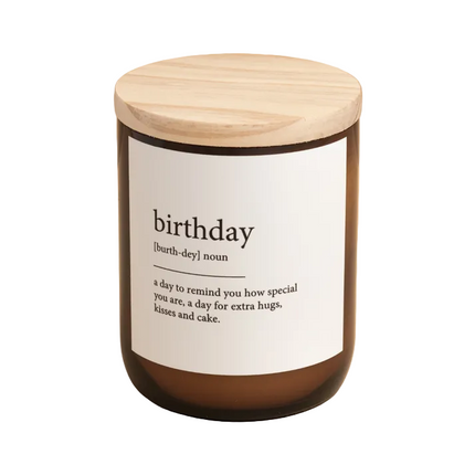 Commonfolk Collective Dictionary Meaning Candle Birthday 400G