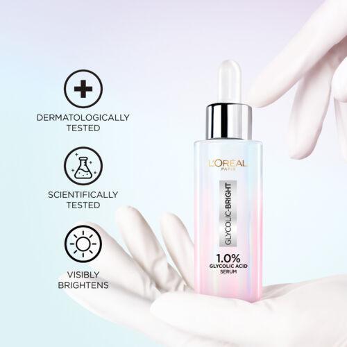Loreal Revitalift Glycolic Bright Face Serum 30Ml - OhYouLuckyDuck.com.au
