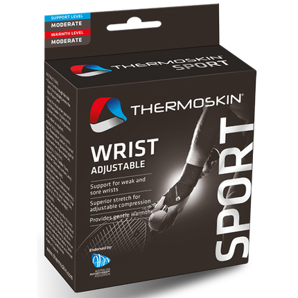 Thermoskin Sport Wrist Adjustable One Size - OhYouLuckyDuck.com.au