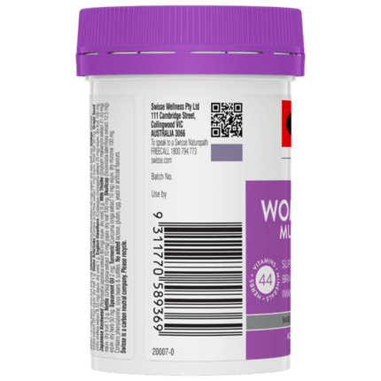 Swisse Womens Ultivite 65+ 60 Tablets - OhYouLuckyDuck.com.au