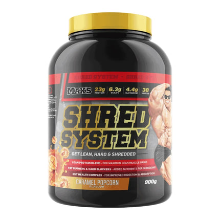 Max's Shred Caramel Popcorn 900G