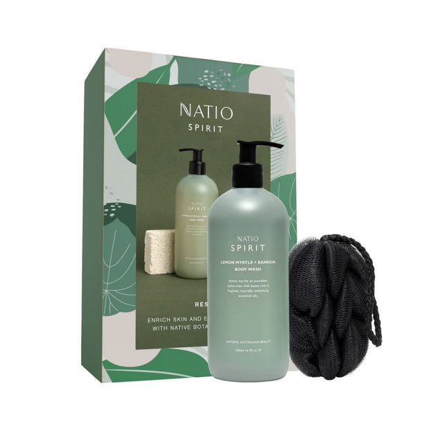 Natio Christmas 2025 Reset Skincare Gift Set