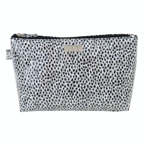Wicked Sista Safari Grey Medium Soft A-Line Cosmetics Bag