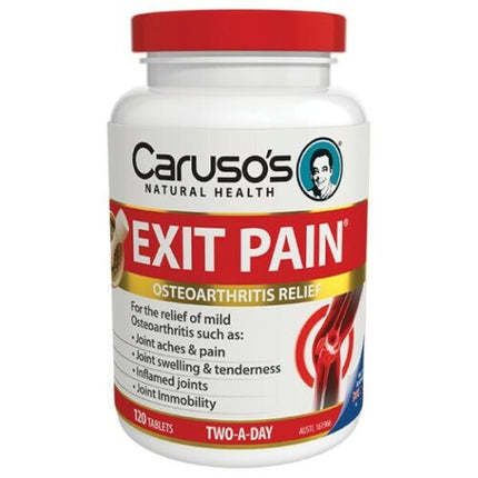 Caruso’s Exit Pain Tabs 120 - OhYouLuckyDuck.com.au