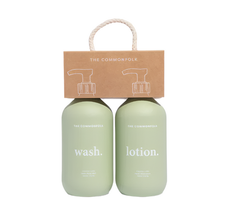 Commonfolk Wash & Lotion Kit Sage Coconut & Lime