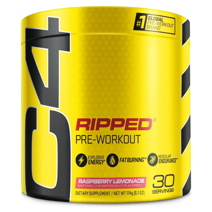 Cellucor C4 Ripped 30 Serve Raspberry Lemonade