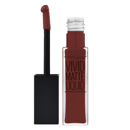 Maybelline Color Sensational Liquid Lipstick Vivid Matte Coffee Buzz