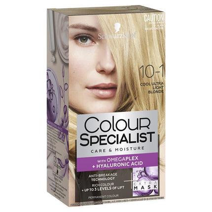 Schwarzkopf Colour Specialist 10-1 Cool Ultra Blonde - OhYouLuckyDuck.com.au