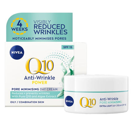 Nivea Q10 Power Anti Wrinkle Light Day Cream SPF 15 50ML