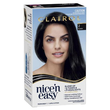 Clairol Nice n Easy 2 Black - OhYouLuckyDuck.com.au
