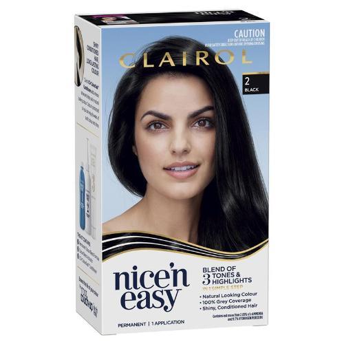 Clairol Nice n Easy 2 Black - OhYouLuckyDuck.com.au