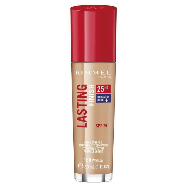 Rimmel London Lasting Finish 25HR Foundation 160 Vanilla