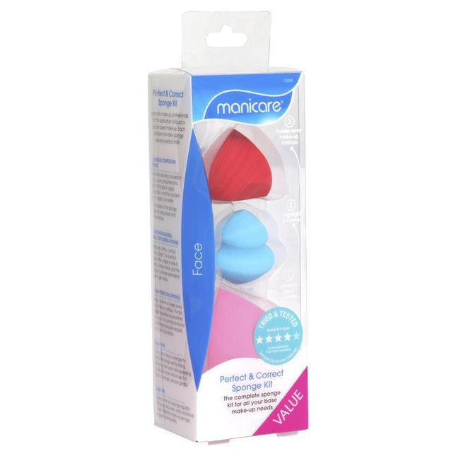 Manicare Perfect & Correct Sponge Kit - OhYouLuckyDuck.com.au